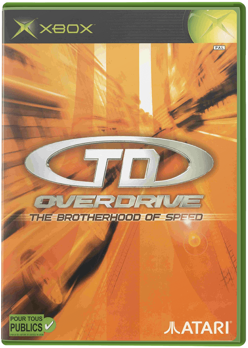 TD Overdrive: The Brotherhood of Speed box art for Xbox